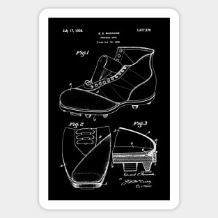 Football shoe patent Sticker